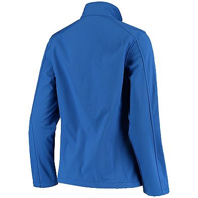 Women's Royal Los Angeles Chargers Full-Zip Sonoma Softshell Jacket