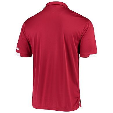 Men's Colosseum Crimson Alabama Crimson Tide Santry Lightweight Polo
