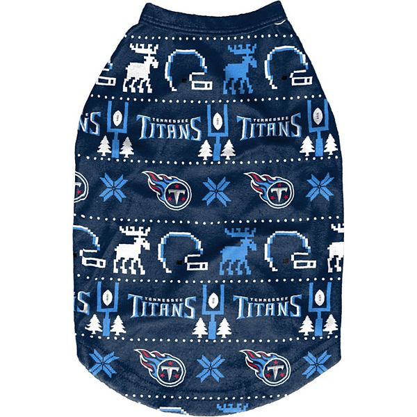 Tennessee Titans NFL Busy Block Dog Sweater