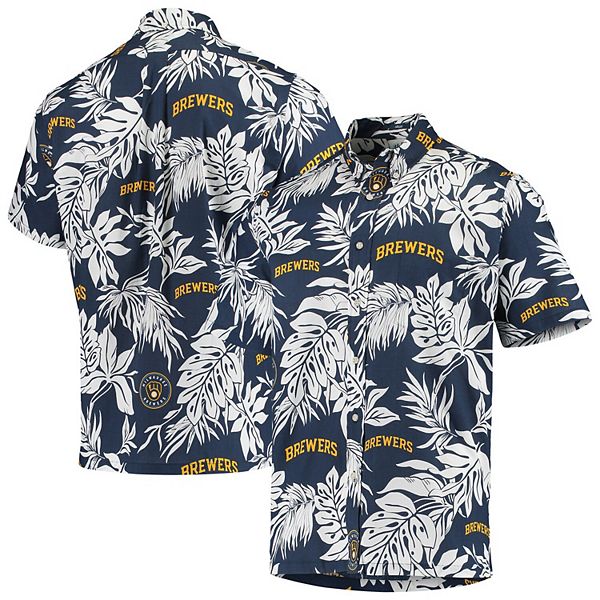 Vintage Aloha Milwaukee Brewers Tropical Shirt Trendy - Brewers Hawaiian  Shirt