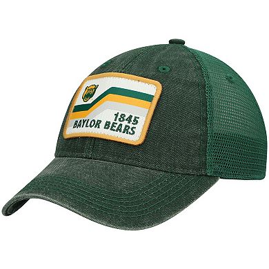 Men's Green Baylor Bears Sun & Bars Dashboard Trucker Snapback Hat