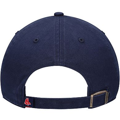 Youth '47 Navy Boston Red Sox Team Logo Clean Up Adjustable Hat