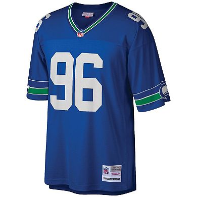 Men's Mitchell & Ness Cortez Kennedy Royal Seattle Seahawks Legacy Replica Jersey
