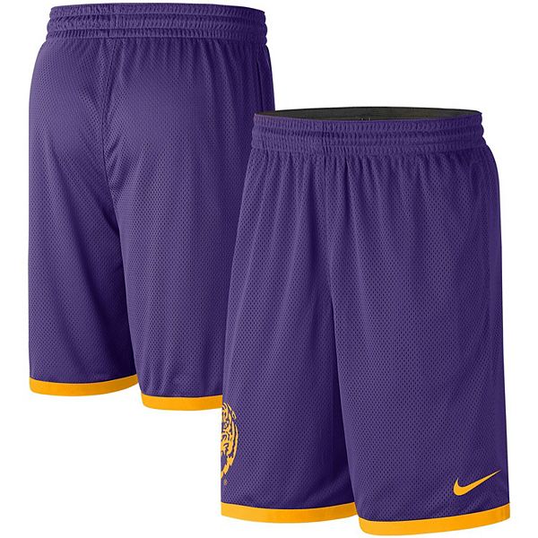 Youth Nike Gold Los Angeles Lakers Icon Edition Mesh Performance Swingman Shorts Size: Medium