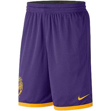 Men's Nike Purple/Gold LSU Tigers Logo Performance Shorts