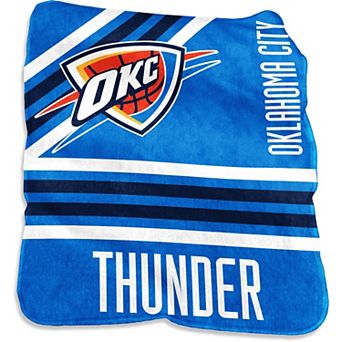 Oklahoma City Thunder 50'' x 60'' Plush Raschel Throw Blanket