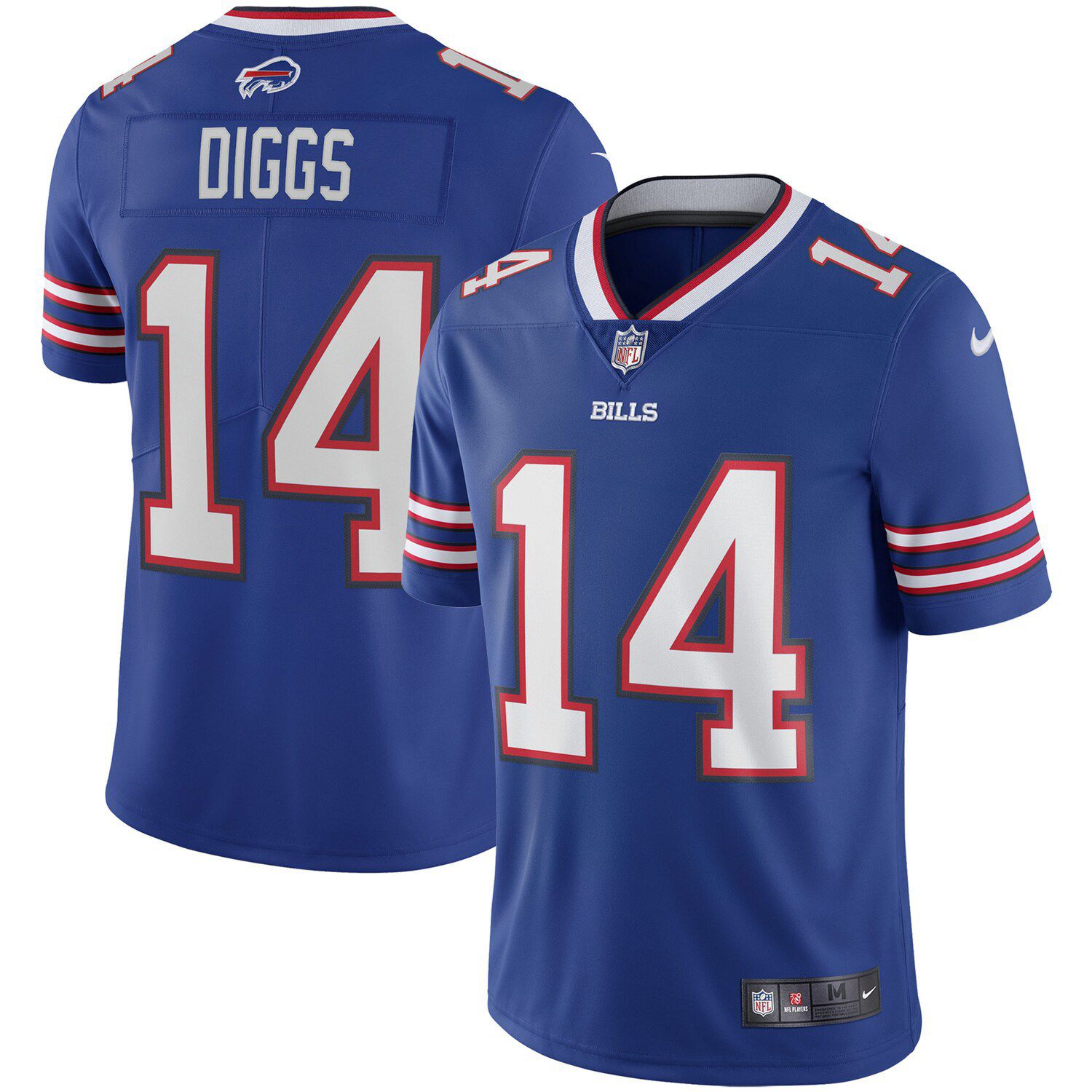 Nike Stefon Diggs White Buffalo Bills Vapor F.U.S.E. Limited Jersey