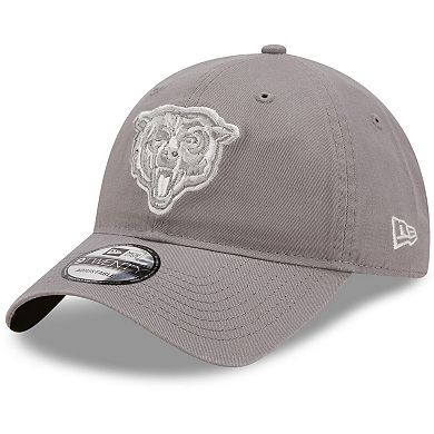 Men's New Era Gray Chicago Bears Core Classic 2.0 9TWENTY Adjustable Hat