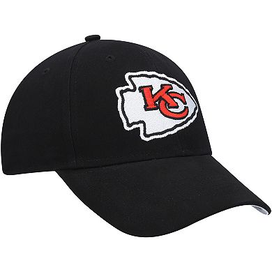 Youth '47 Black Kansas City Chiefs Secondary MVP Adjustable Hat