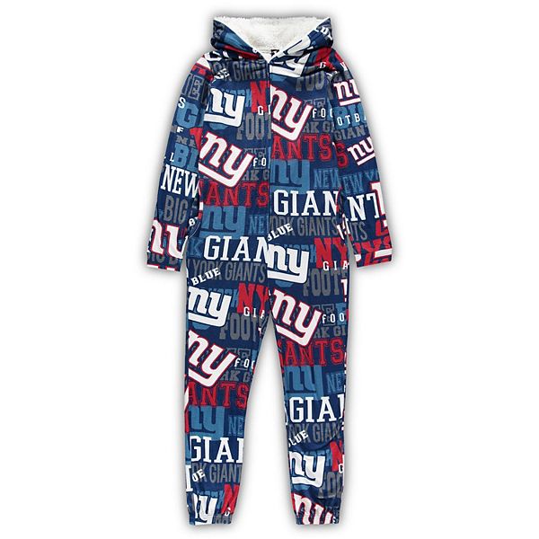 Women S Concepts Sport Royal New York Giants Ensemble Microfleece Union Full Zip Suit