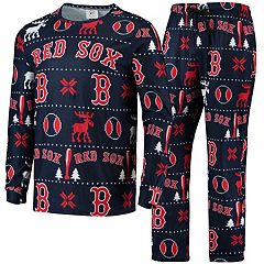 Men's Heathered Navy Boston Red Sox Big & Tall Pajama Pants