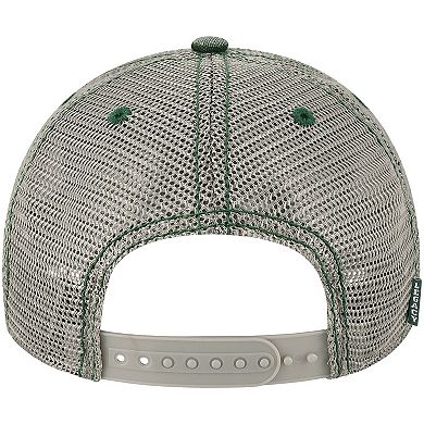 Men's Green Michigan State Spartans Sunset Dashboard Trucker Snapback Hat