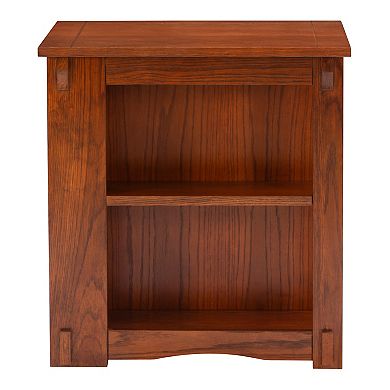 Mission Oak Magazine Cabinet Table