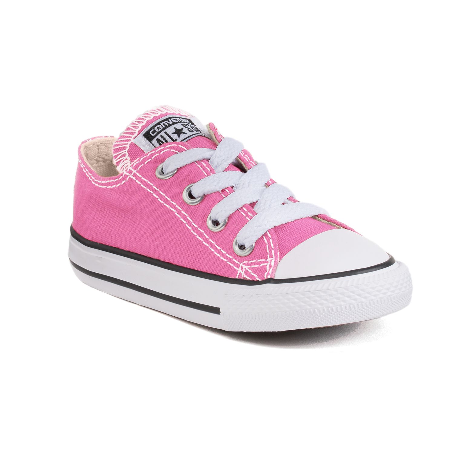 little girl red converse