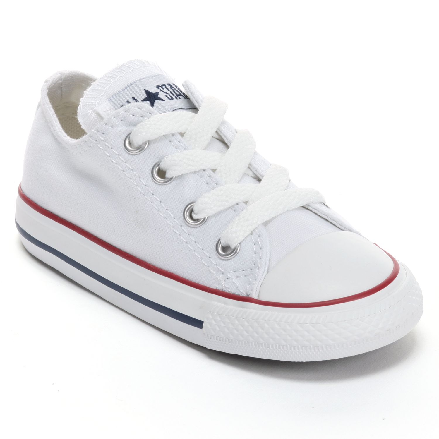 childrens white converse
