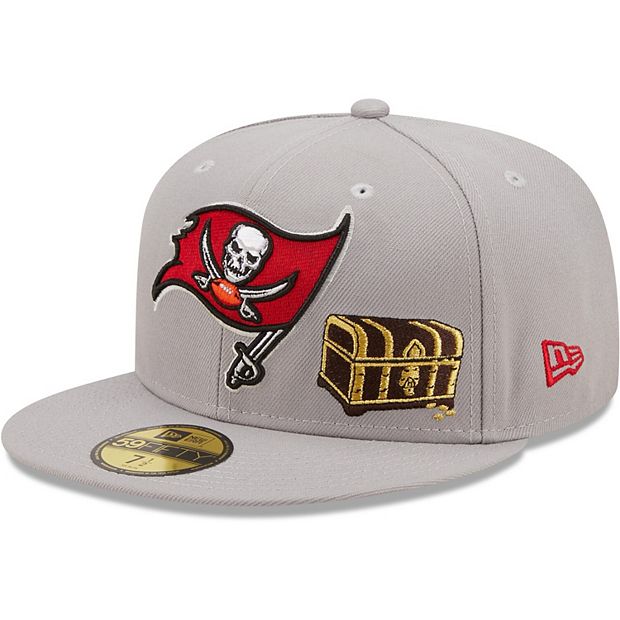 : New Era Men's White Tampa Bay Buccaneers Iced II 39THIRTY Flex  Hat : Sports & Outdoors