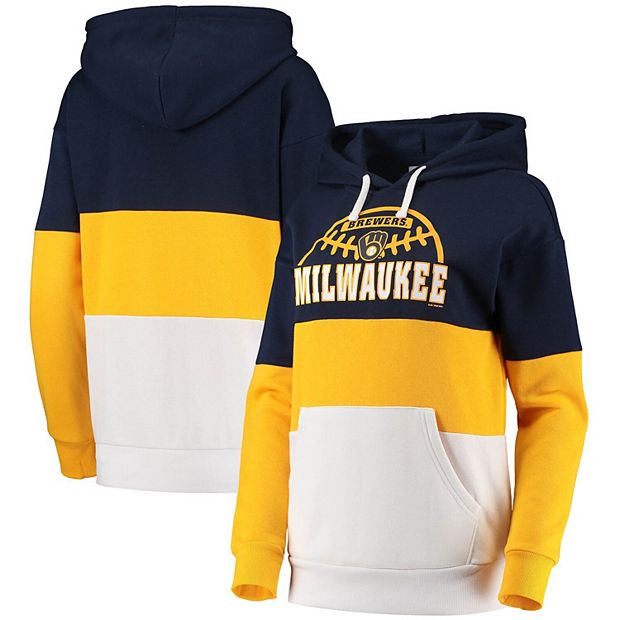 Men's Milwaukee Brewers G-III Sports by Carl Banks Navy/Gold