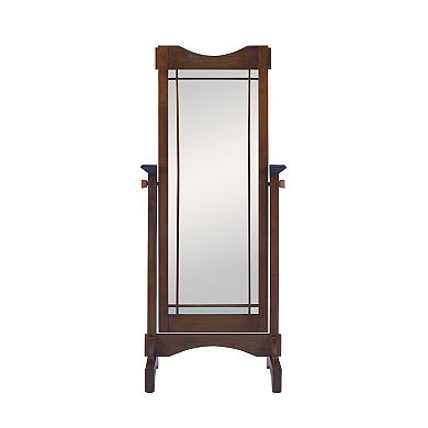 Mission Oak Cheval Mirror