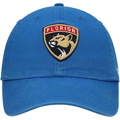 Men's '47 Blue Florida Panthers Team Clean Up Adjustable Hat