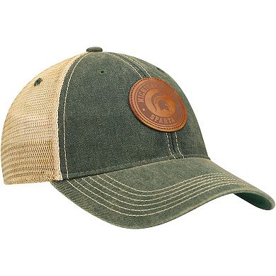 Men's Green Michigan State Spartans Target Old Favorite Trucker Snapback Hat