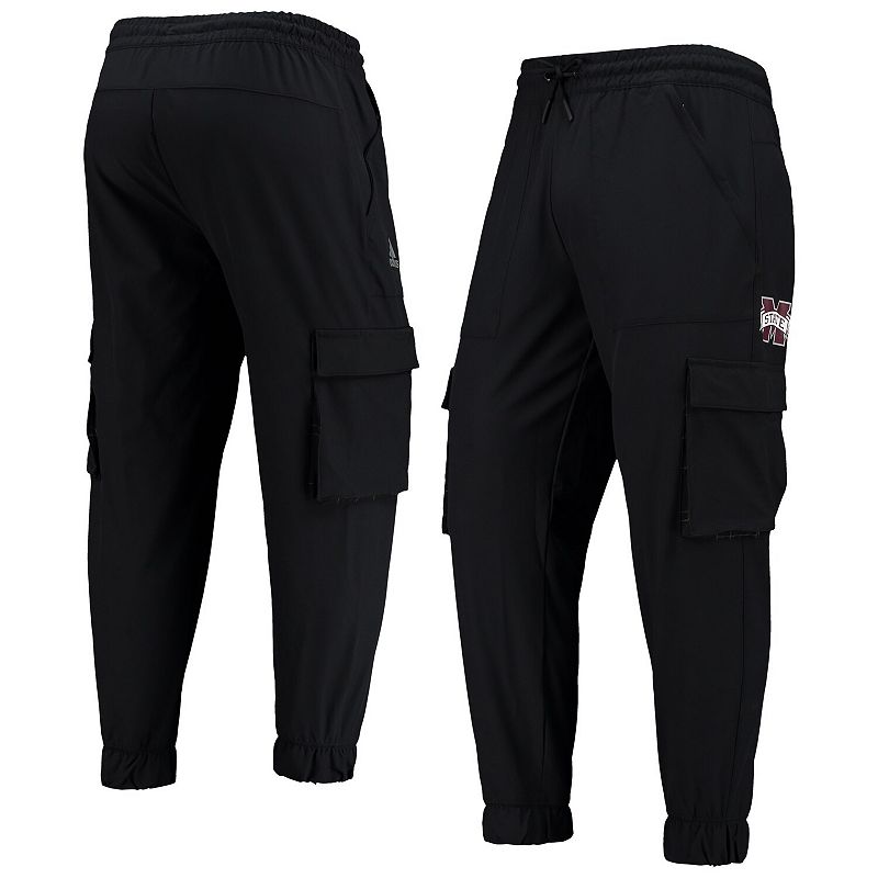 Mens adidas Black Mississippi State Bulldogs Playoff Pack Warmup Pants, Si
