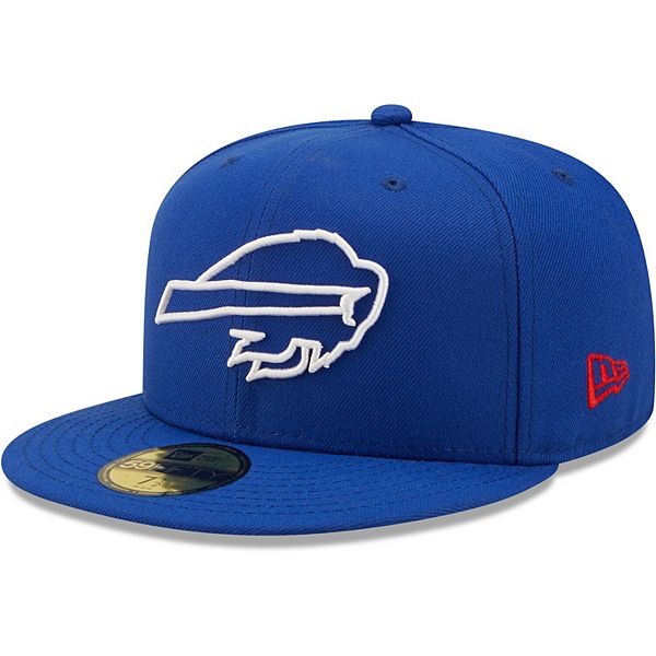 New Era Men's Buffalo Bills Royal 59Fifity Logo Fitted Hat