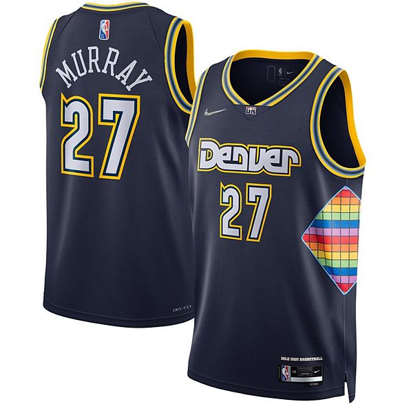Denver Nuggets City Edition Men's Nike NBA Long-Sleeve T-Shirt.