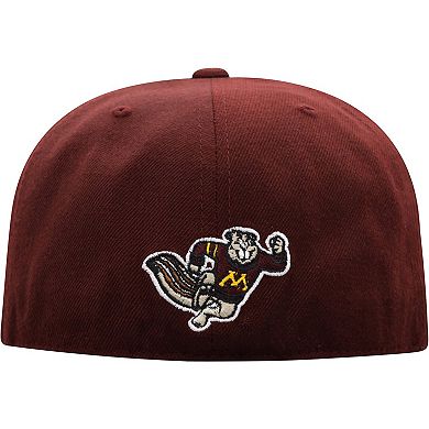 Men's Top of the World Maroon Minnesota Golden Gophers Team Color Fitted Hat