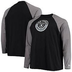 Las Vegas Raiders New Era Women's Athletic Varsity Lace-Up Lightweight Long  Sleeve T-Shirt - Black