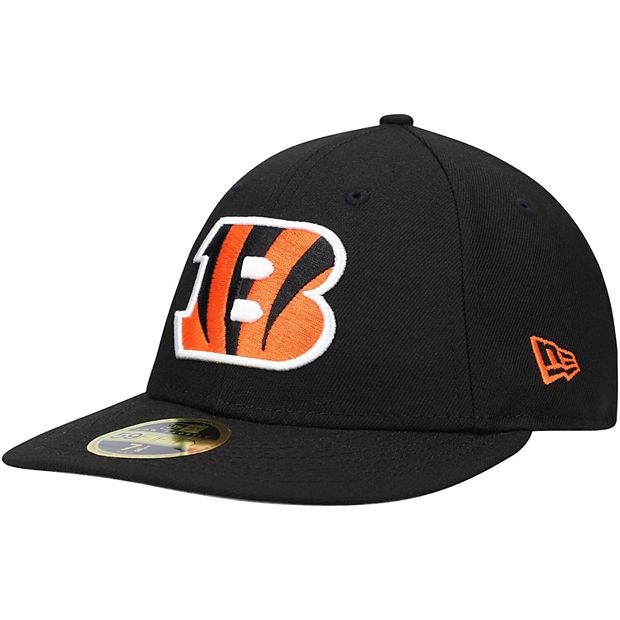 Men's New Era White Cincinnati Bengals Omaha 59FIFTY Fitted Hat