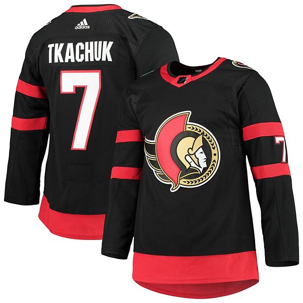 Men's adidas Brady Tkachuk Black Ottawa Senators Home Primegreen Authentic  Pro Player Jersey