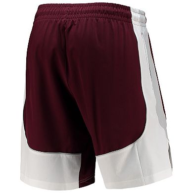 Men's adidas Maroon Mississippi State Bulldogs Swingman Basketball AEROREADY Shorts