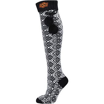 Women's ZooZatz Oklahoma State Cowboys Geometric Thigh High Socks