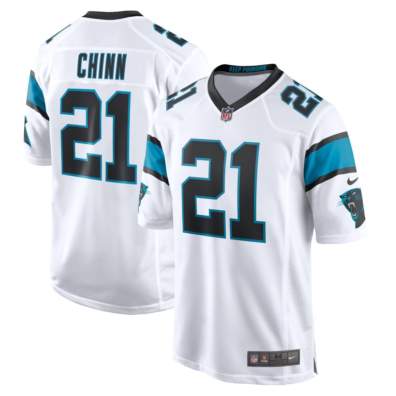 carolina panthers jersey white