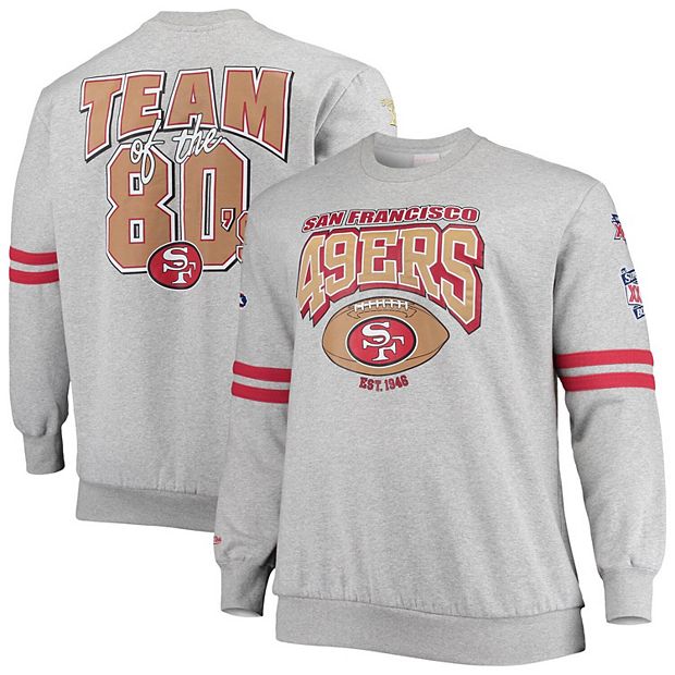 San Francisco 49ers All Over Print Fleece Crew SWEATSHIRT