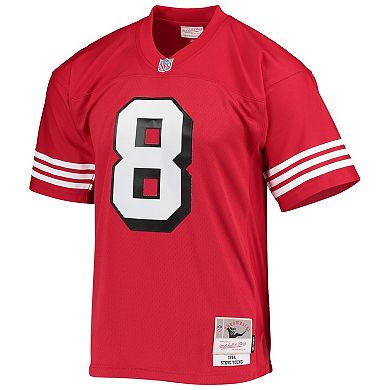 Men's Mitchell & Ness Steve Young Scarlet San Francisco 49ers Legacy Replica Jersey