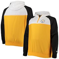 New Era Women's Cream Pittsburgh Steelers Sherpa Full-Zip Jacket