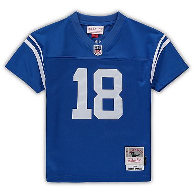 Preschool Mitchell & Ness Peyton Manning Royal Indianapolis Colts Retired Legacy Jersey