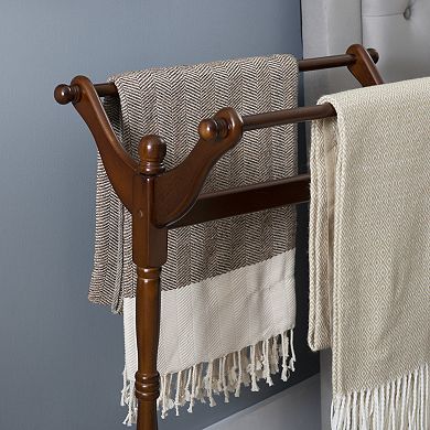Linon Blanket Rack
