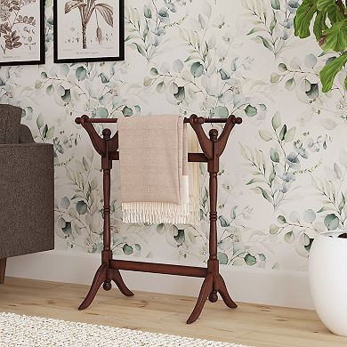 Linon Blanket Rack