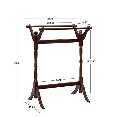 Linon Blanket Rack