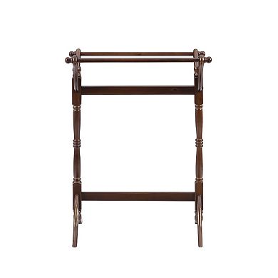 Linon Blanket Rack