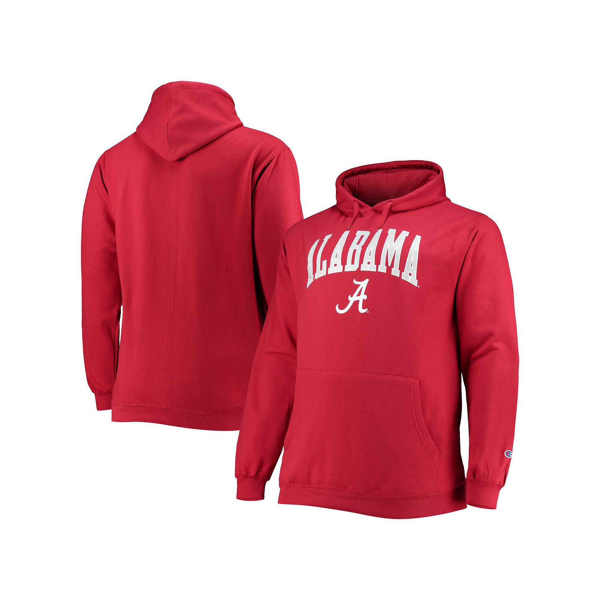 Mens Champion Crimson Alabama Crimson Tide Big & Tall Arch Over Logo Power