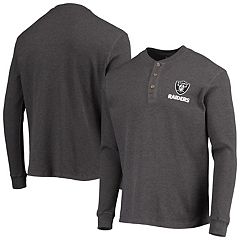 Men's Dunbrooke Heathered Gray Seattle Seahawks Logo Maverick Thermal  Henley Long Sleeve T-Shirt