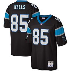 Men's Mitchell & Ness Sam Mills Black Carolina Panthers Legacy Replica  Jersey