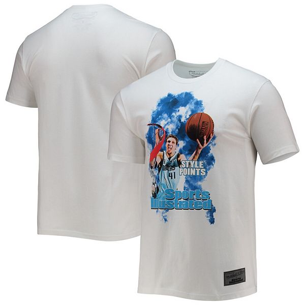 Dallas Mavericks Nike Block Graphic T-Shirt - White - Mens