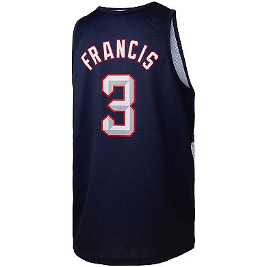 Men's Mitchell & Ness Steve Francis Navy Houston Rockets Slam Player Tank Top