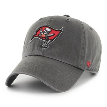 Men's '47 Graphite Tampa Bay Buccaneers Secondary Clean Up Adjustable Hat