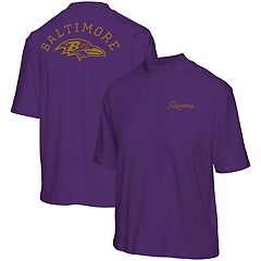 Men's Majestic Threads Lamar Jackson Purple Baltimore Ravens Name & Number Tri-Blend Tank Top