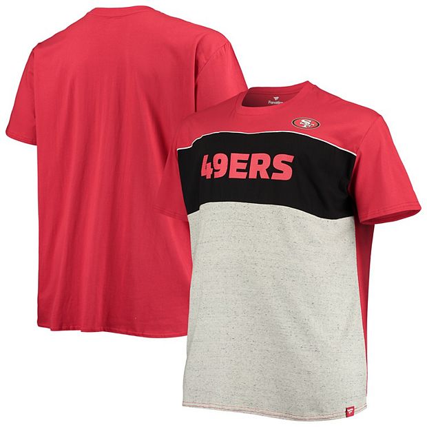 Men's Fanatics Branded Scarlet San Francisco 49ers Home Stretch Team T-Shirt Size: Medium